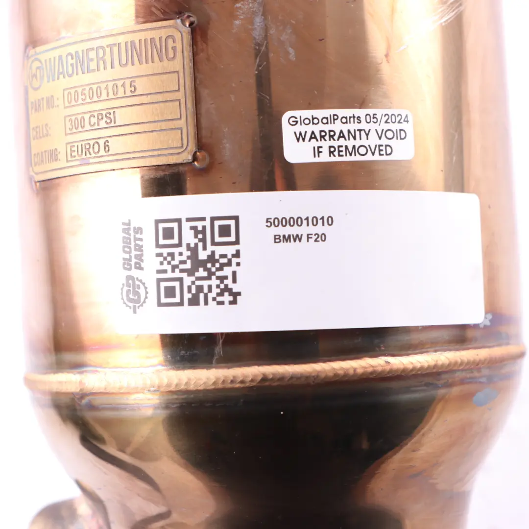 Downpipe Wagner Tuning BMW F20 F30 F32 M135i 335i 435i N55 Catted 300Cpsi Euro 6 to with Part number 005001015 Downpipe Wagner Tuning BMW F20 F30 F32 M135i 335i 435i N55 Catted 300Cpsi Euro 6 - SKU 500001010 - Part number 005001015