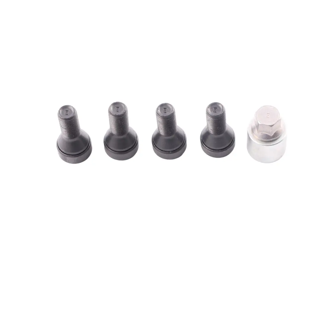  Security Bolt BMW F20 F21 F30 F31 F33 Set Locking Wheel Locks Nut EVO MK5 Black - SKU 574/5-BK - Part number 574/5