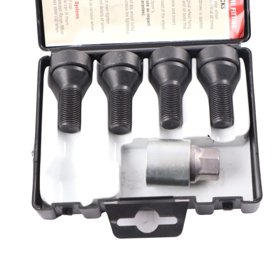  Security Bolt BMW F20 F21 F30 F31 F33 Set Locking Wheel Locks Nut EVO MK5 Black - SKU 574/5-BK - Part number 574/5