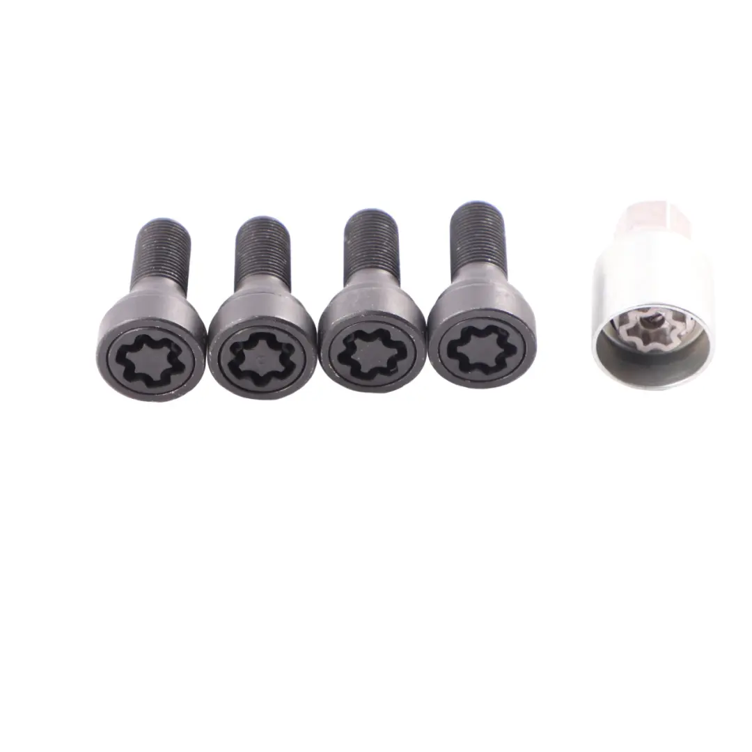 Security Bolt BMW F20 F21 F30 F31 F33 Set Locking Wheel Locks Nut EVO MK5 Black to with Part number 574/5 Security Bolt BMW F20 F21 F30 F31 F33 Set Locking Wheel Locks Nut EVO MK5 Black - SKU 574/5-BK - Part number 574/5