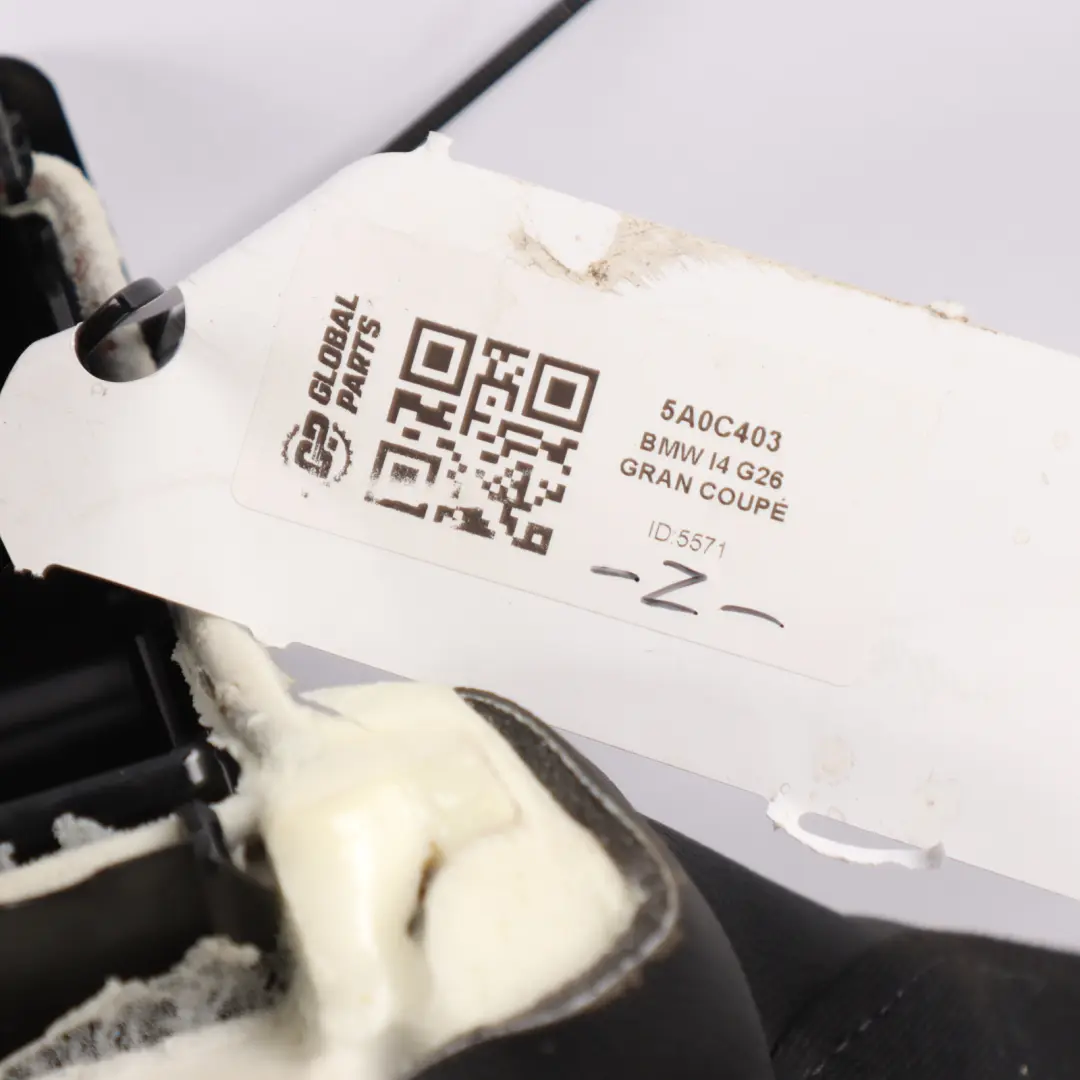 Bench Couch Rear Sofa Cloth Fabric Leather Black to BMW G26 Seat with Part number 5A0C403 BMW G26 Seat Bench Couch Rear Sofa Cloth Fabric Leather Black - SKU 5A0C403 - Part number 5A0C403