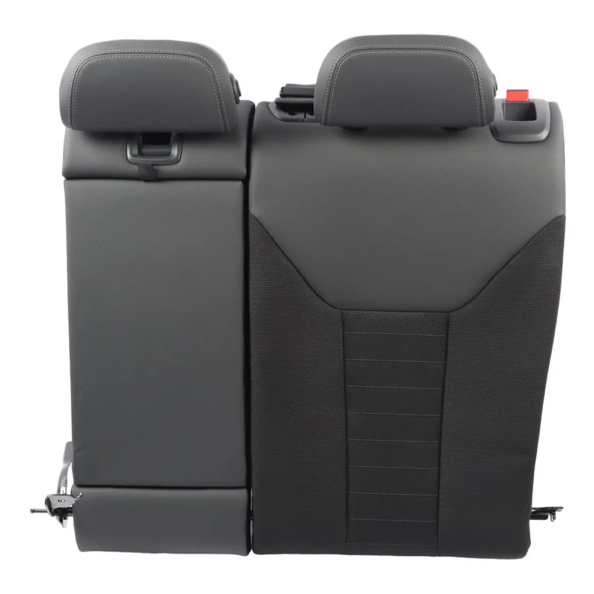 BMW i4 G26 Rear Backrest Left N/S Imitation Leather/ Cloth Sensatec Black KFSW