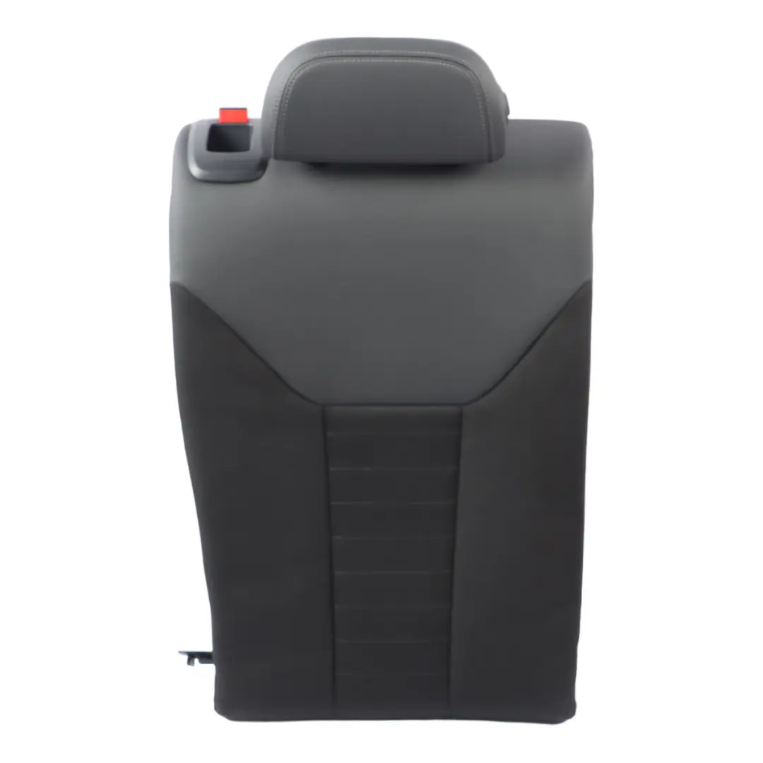 BMW i4 G26 Rear Backrest Right O/S Imitation Leather/ Cloth Sensatec Black KFSW - SKU 5A0C406 - Part number 5A0C406