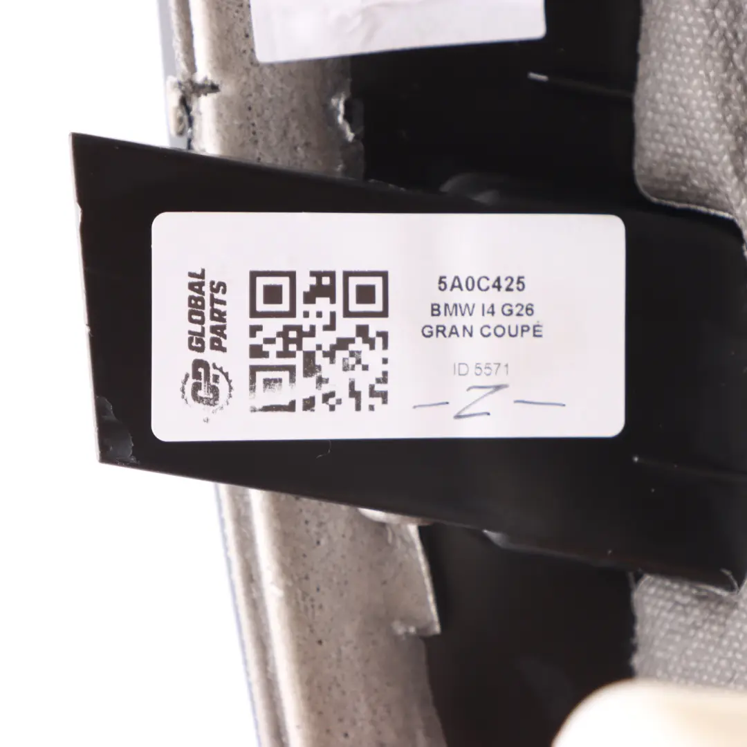 Side Finisher Bench Left N/S Imitation Leather Black to BMW i4 G26 Rear Seat Cover with Part number 5A0C425 BMW i4 G26 Rear Seat Cover Side Finisher Bench Left N/S Imitation Leather Black - SKU 5A0C425 - Part number 5A0C425