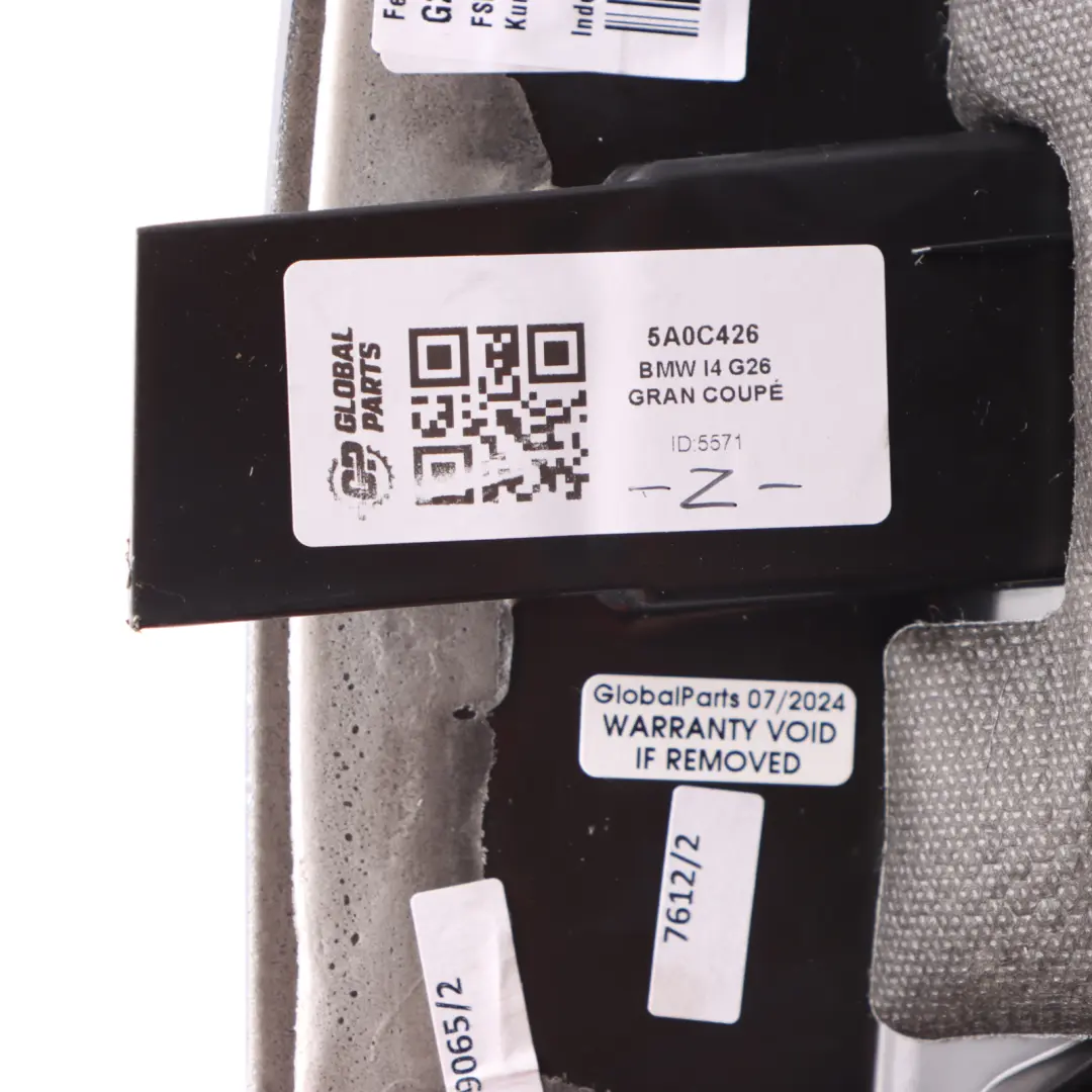 Side Finisher Bench Leather Black Right O/S to BMW G26 Seat Cover with Part number 5A0C426 BMW G26 Seat Cover Side Finisher Bench Leather Black Right O/S - SKU 5A0C426 - Part number 5A0C426