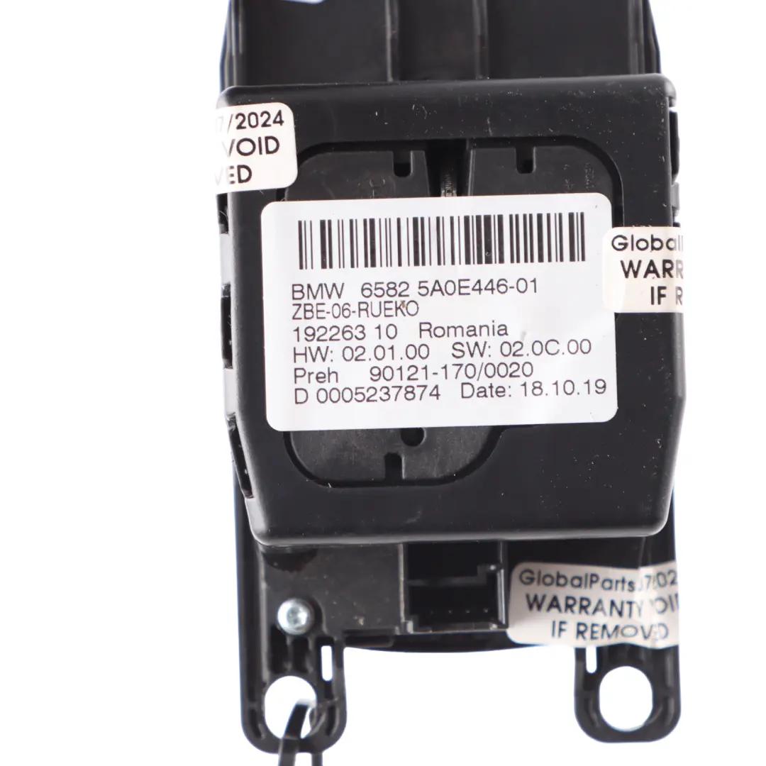 Controller Switch Unit iDrive Control Knob to BMW X2 F39 with Part number 5A0E446 BMW X2 F39 Controller Switch Unit iDrive Control Knob - SKU 5A0E446 - Part number 5A0E446