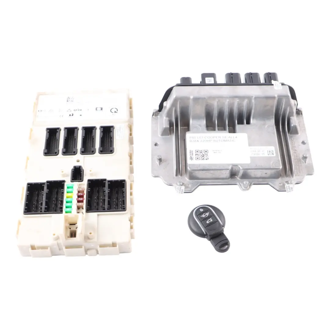 B38X 1.5 220HP ALL4 Engine ECU Kit DME BDC Key Hybrid to Mini Cooper SE F60 with Part number 5A1B163 Mini Cooper SE F60 B38X 1.5 220HP ALL4 Engine ECU Kit DME BDC Key Hybrid - SKU 5A1B163-1 - Part number 5A1B163