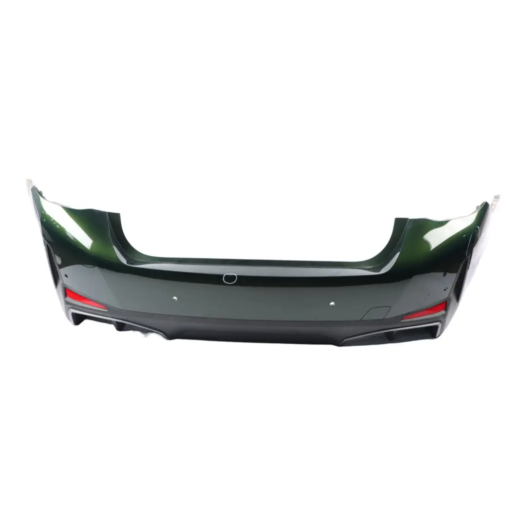 BMW I4 G26 Zderzak Panel Tylny Tył San Remo Zielony Metalik - C4E - SKU 5A1DB10-SAG - Numer Części 5A1DB10