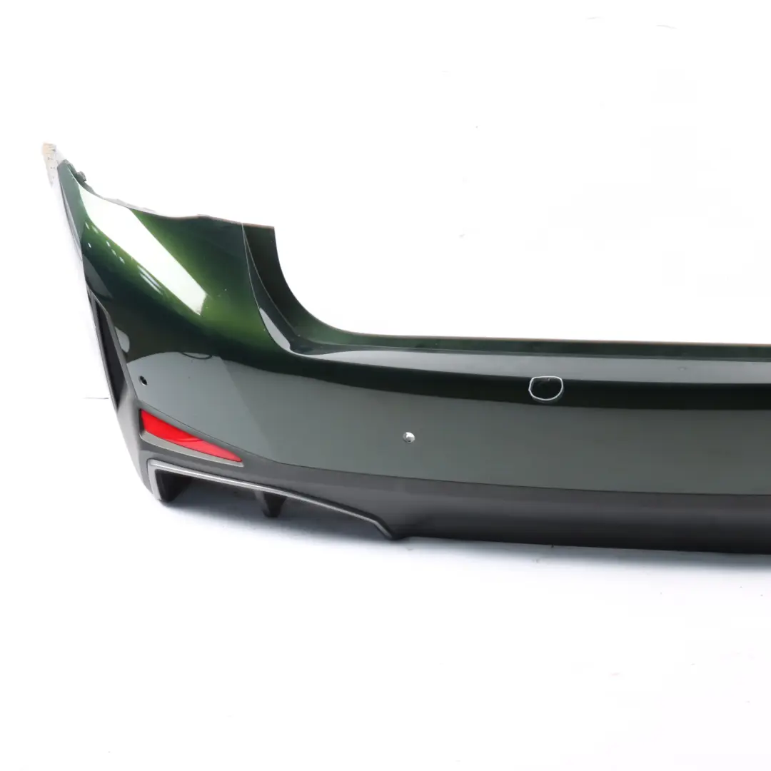 BMW I4 G26 Zderzak Panel Tylny Tył San Remo Zielony Metalik - C4E - SKU 5A1DB10-SAG - Numer Części 5A1DB10