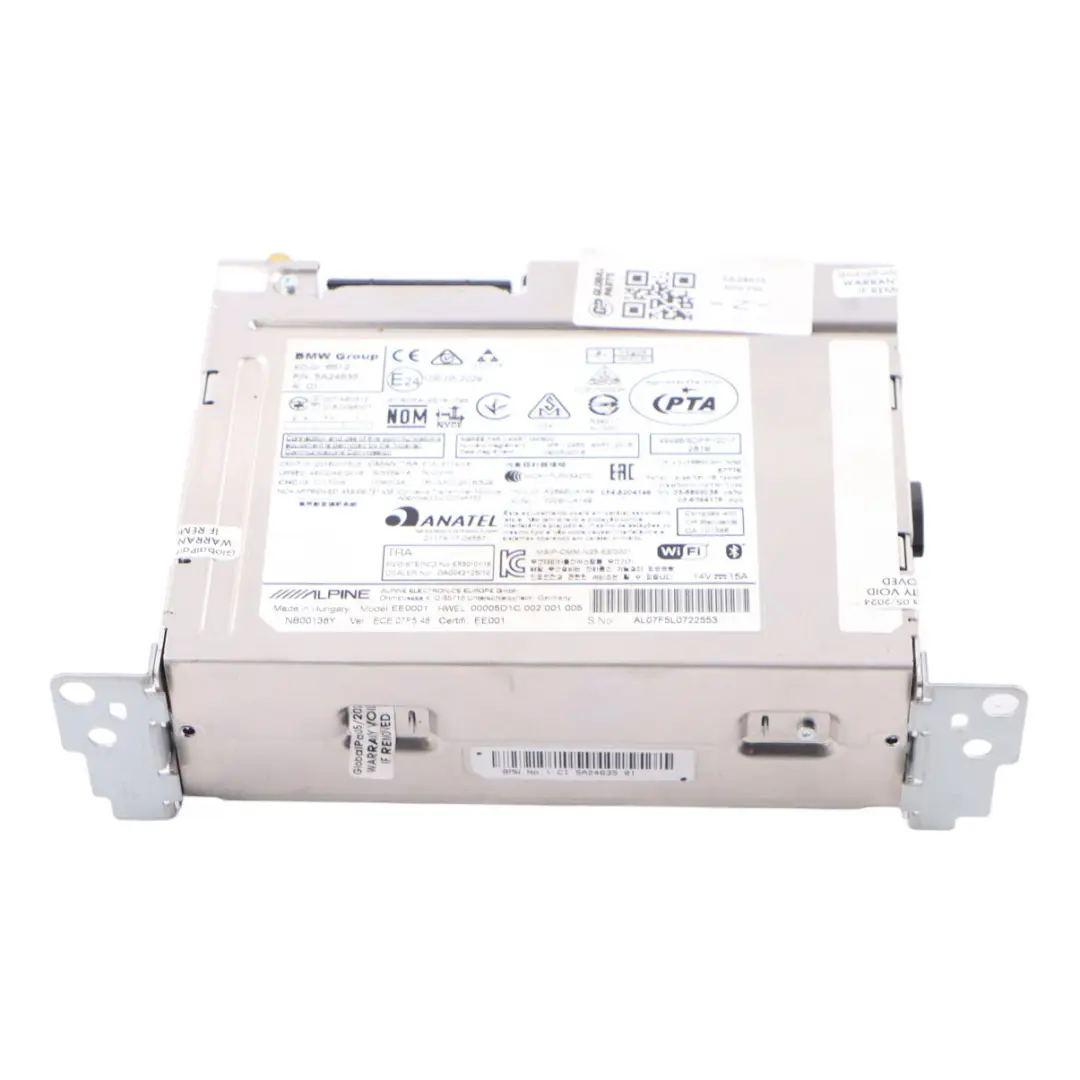 Sat Nav CD Player Stereo Head Unit to Mini F55 with Part number 5A24635 Mini F55 Sat Nav CD Player Stereo Head Unit - SKU 5A24635 - Part number 5A24635