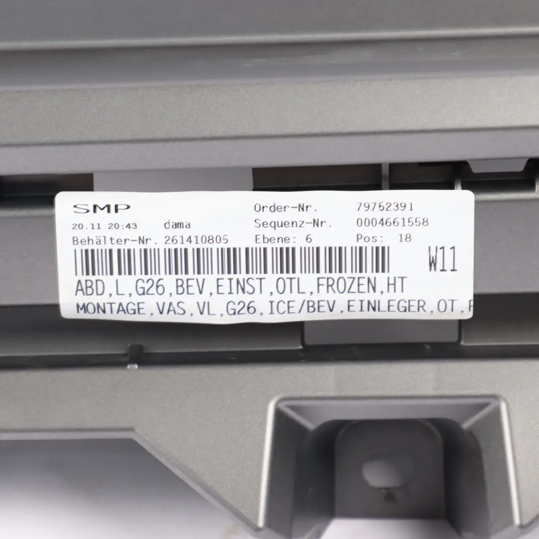 BMW i4 G26 Sill Strip Side Skirt Left N/S Trim Panel Covering Frozen - SKU 5A360F1 - Part number 5A360F1