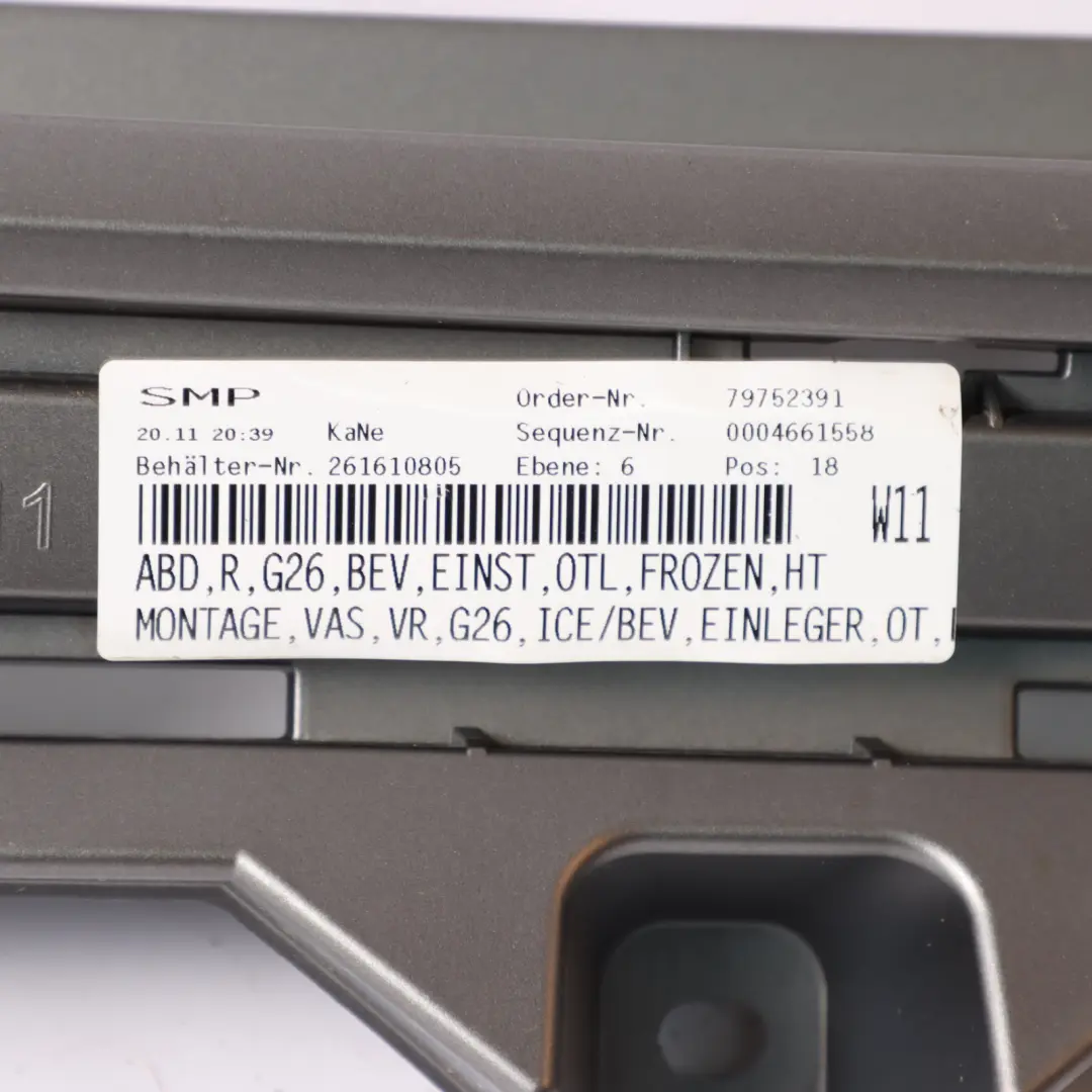 BMW i4 G26 Sill Strip Side Skirt Right O/S Trim Panel Cover Frozen - SKU 5A360F2 - Part number 5A360F2