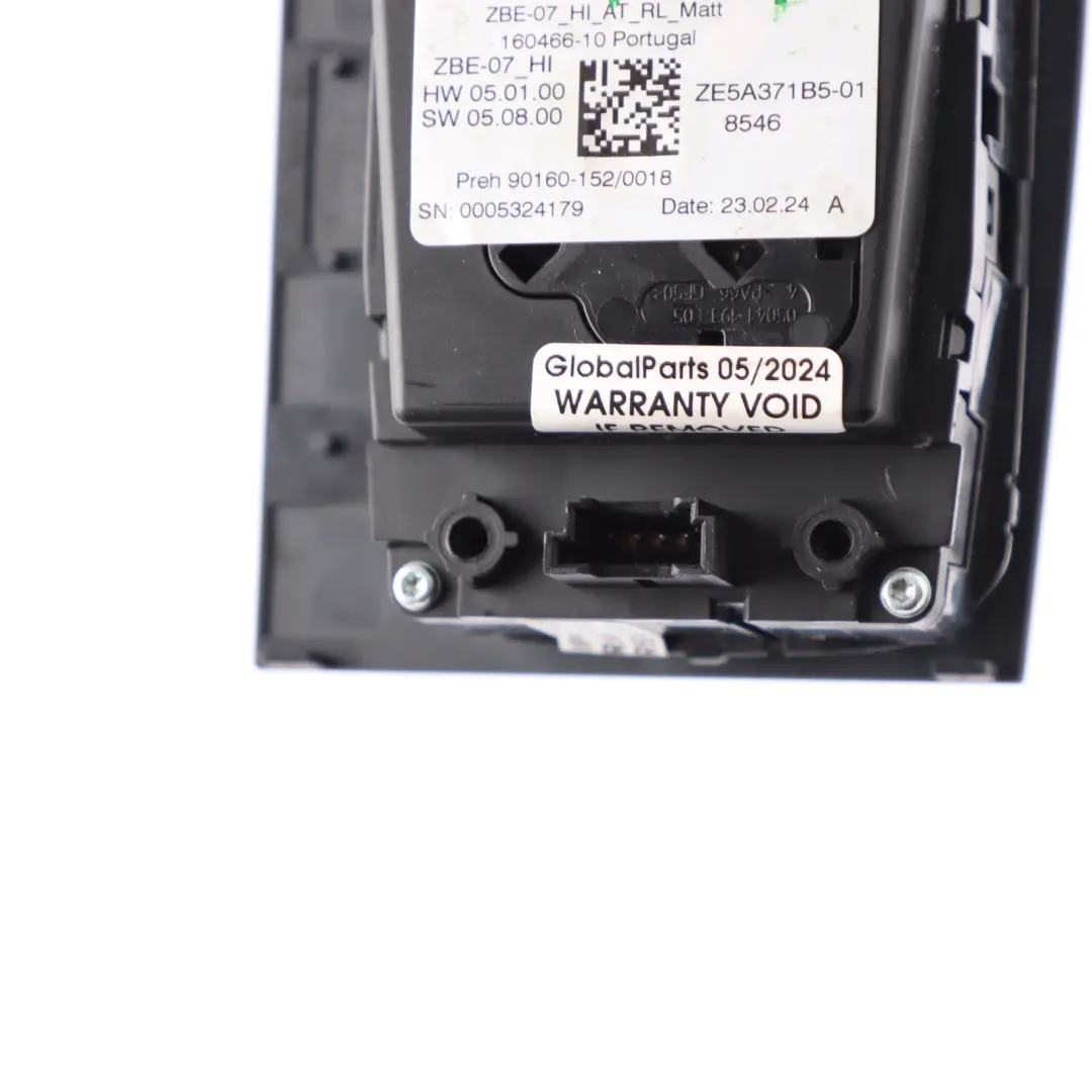  Controlador iDrive BMW F40 F44 G29 Consola Central Panel Control - SKU 5A371B5 - Número de pieza 5A371B5
