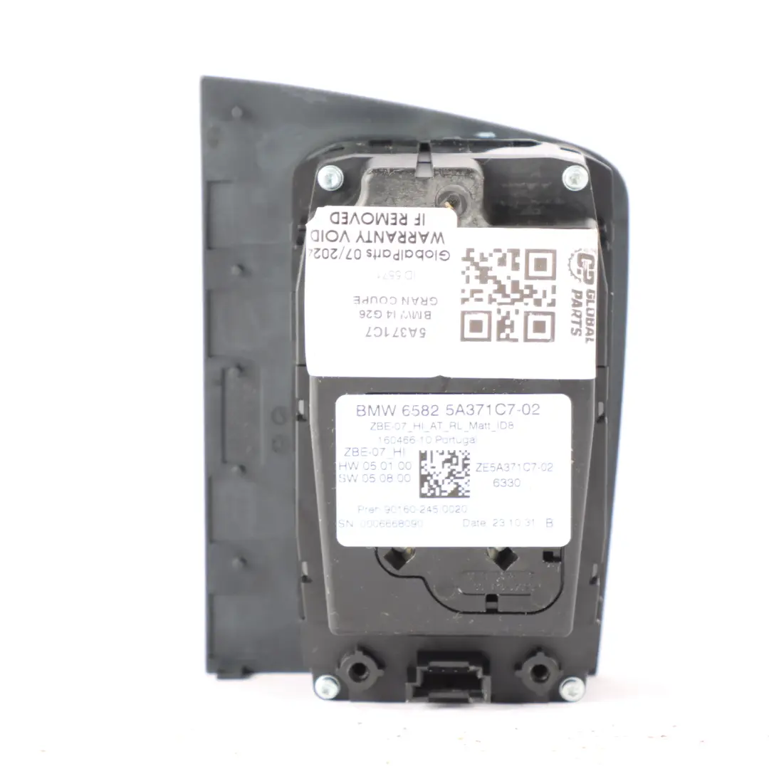 BMW G20 G21 G23 G28 LCI G26 iDrive Navigation Controller Control Knob - SKU rhd-5A371C7 - Part number 5A371C7