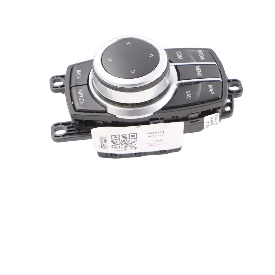 BMW F20 F21 F30 F31 Mando iDrive Controlador Interruptor Botón - SKU 5A3B1E4 - Número de pieza 5A3B1E4