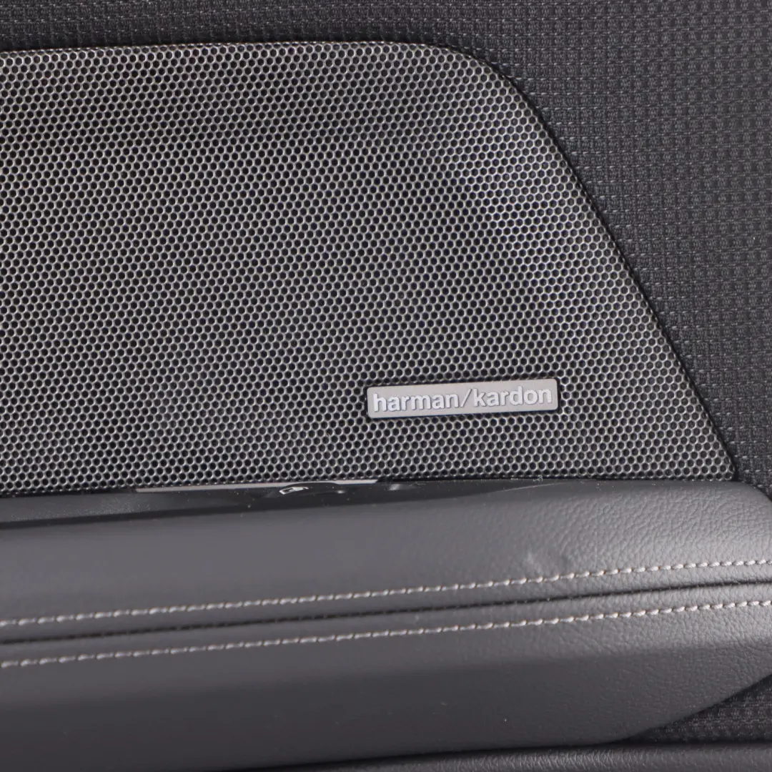 Door Card Rear Left N/S Door Lining Panel Leather Black to BMW G26 with Part number 5A418F7 BMW G26 Door Card Rear Left N/S Door Lining Panel Leather Black - SKU 5A418F7 - Part number 5A418F7