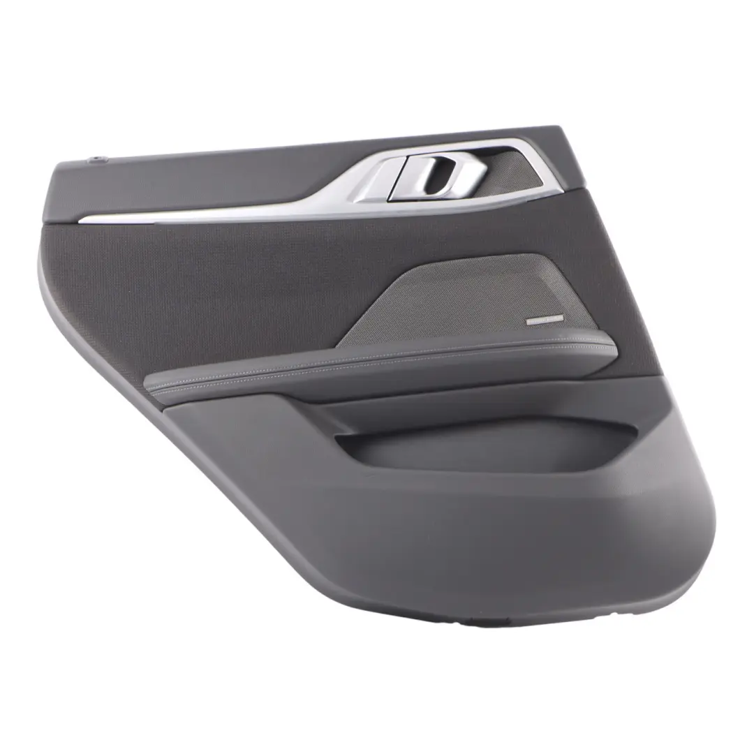 Door Card Rear Left N/S Door Lining Panel Leather Black to BMW G26 with Part number 5A418F7 BMW G26 Door Card Rear Left N/S Door Lining Panel Leather Black - SKU 5A418F7 - Part number 5A418F7