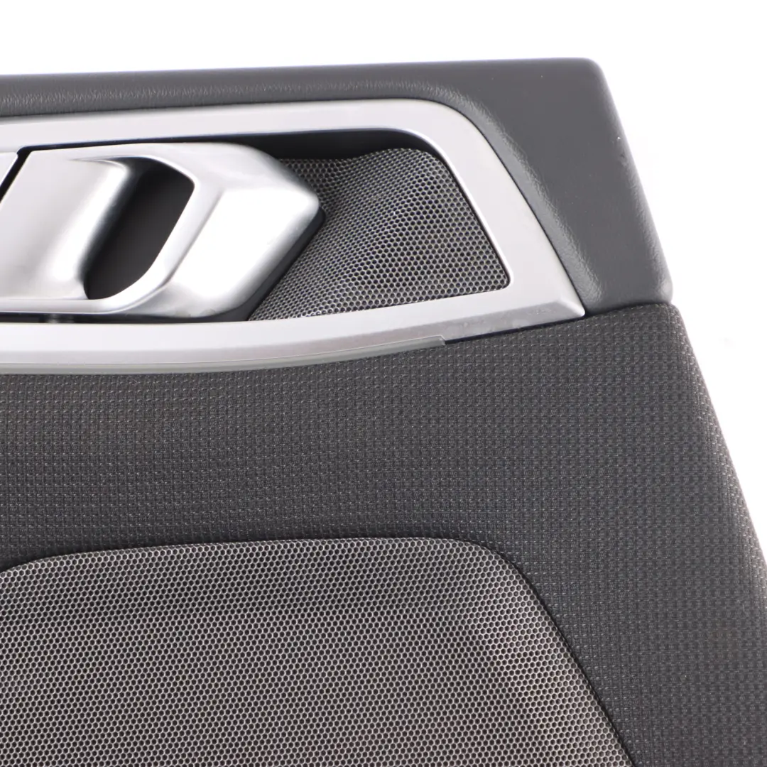 BMW G26 Door Card Rear Left N/S Door Lining Panel Leather Black - SKU 5A418F7 - Part number 5A418F7