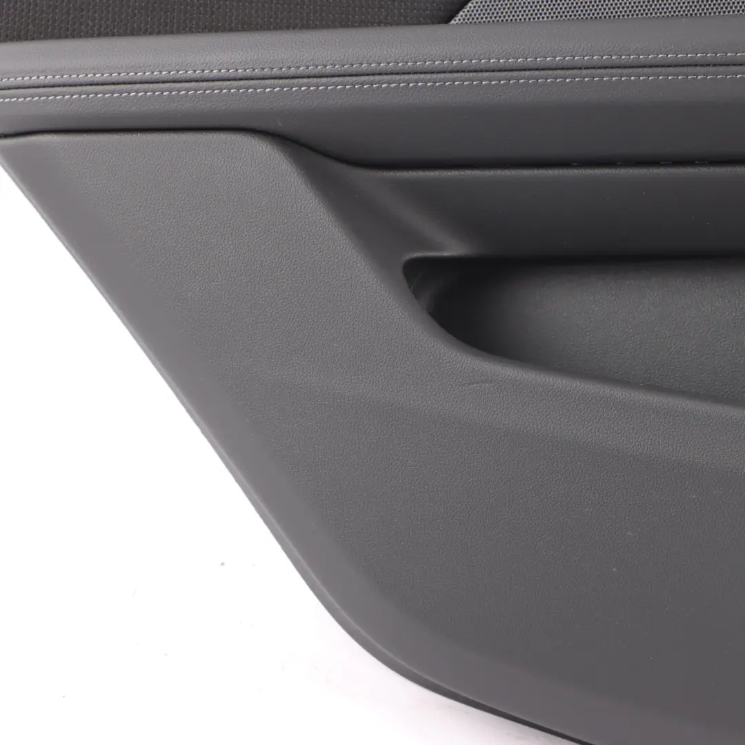 Door Card Rear Left N/S Door Lining Panel Leather Black to BMW G26 with Part number 5A418F7 BMW G26 Door Card Rear Left N/S Door Lining Panel Leather Black - SKU 5A418F7 - Part number 5A418F7