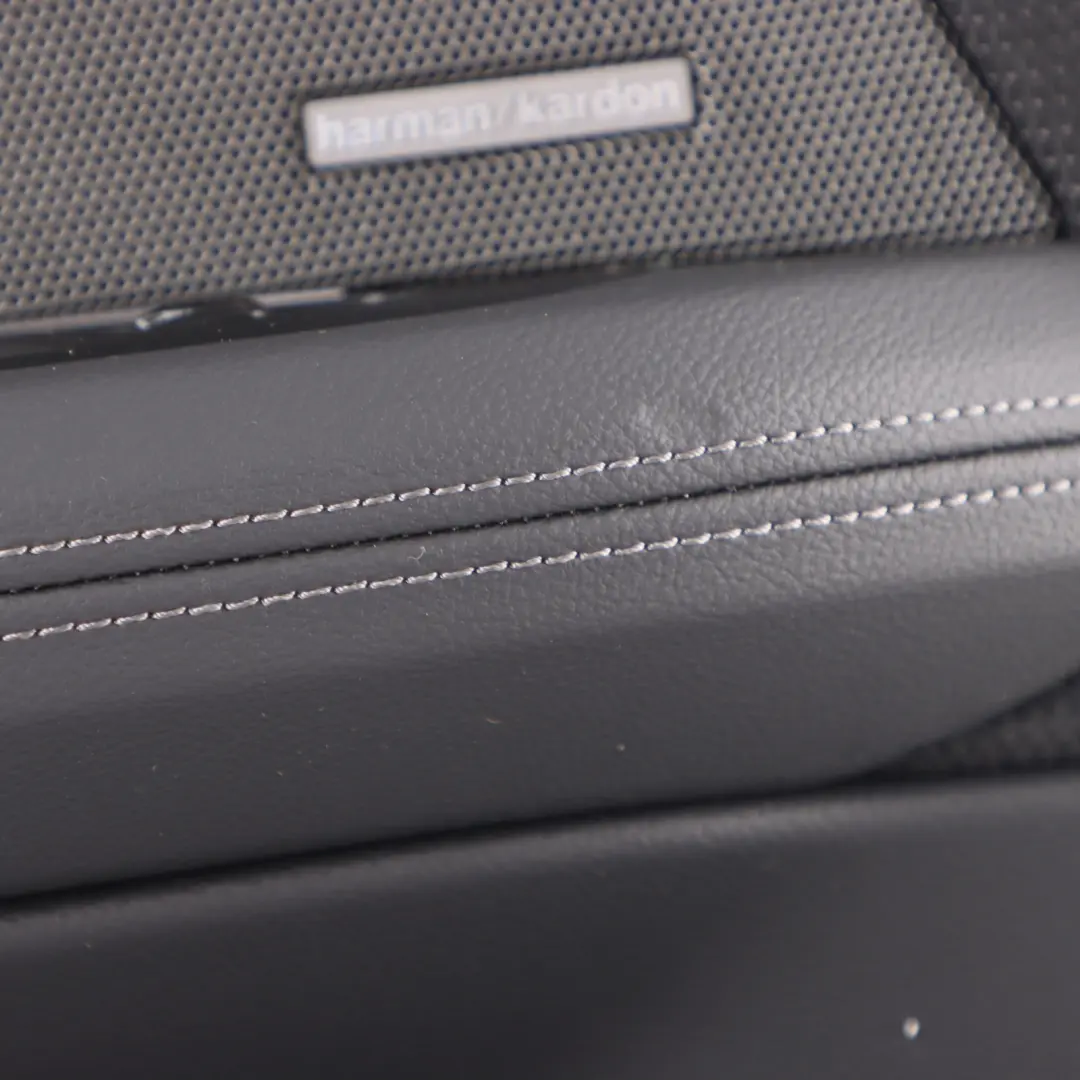 BMW G26 Door Card Rear Left N/S Door Lining Panel Leather Black - SKU 5A418F7 - Part number 5A418F7