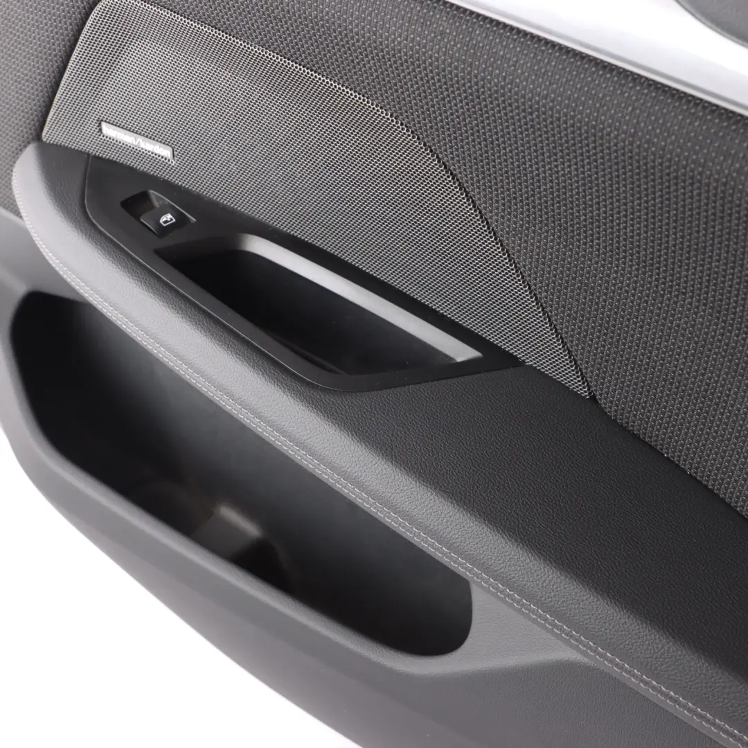 Door Card Rear Right O/S Door Lining Panel Leather Black to BMW G26 with Part number 5A418F8 BMW G26 Door Card Rear Right O/S Door Lining Panel Leather Black - SKU 5A418F8 - Part number 5A418F8