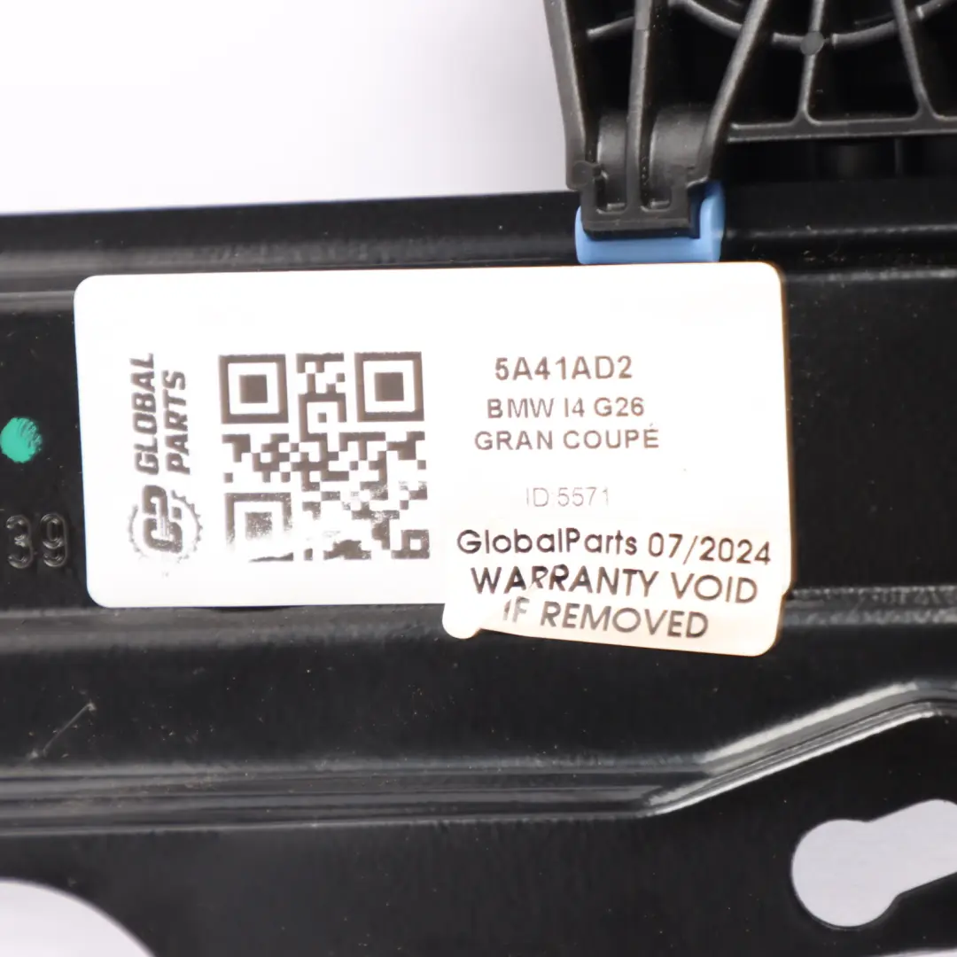 Window Lifter Motor Front Right O/S Regulator Drive to BMW G26 with Part number 5A41AD2 BMW G26 Window Lifter Motor Front Right O/S Regulator Drive - SKU 5A41AD2 - Part number 5A41AD2