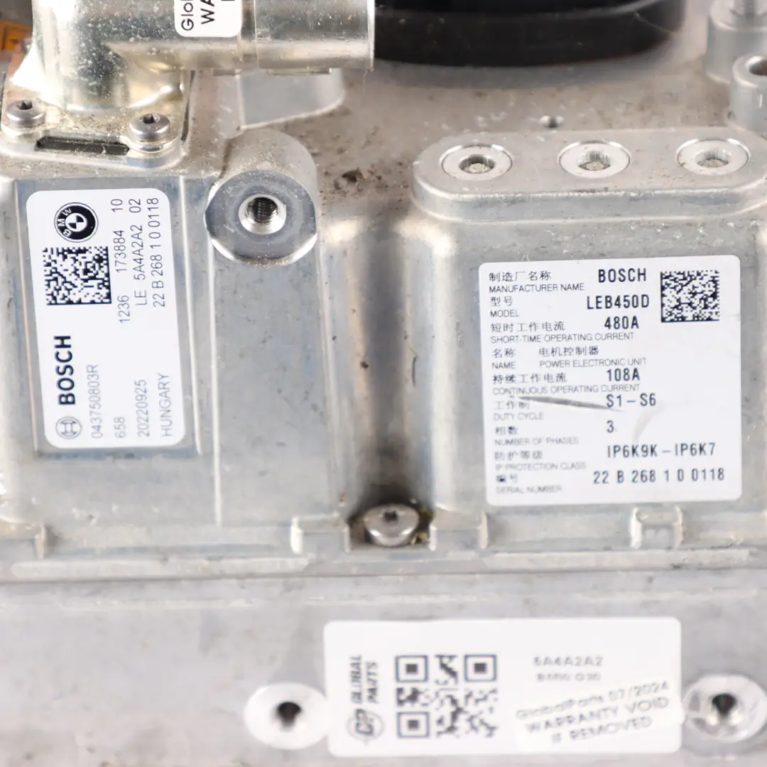 Inverter Converter Control Unit Module to BMW G20 G21 G30 G31 Hybrid with Part number 5A4A2A2 BMW G20 G21 G30 G31 Hybrid Inverter Converter Control Unit Module - SKU 5A4A2A2 - Part number 5A4A2A2