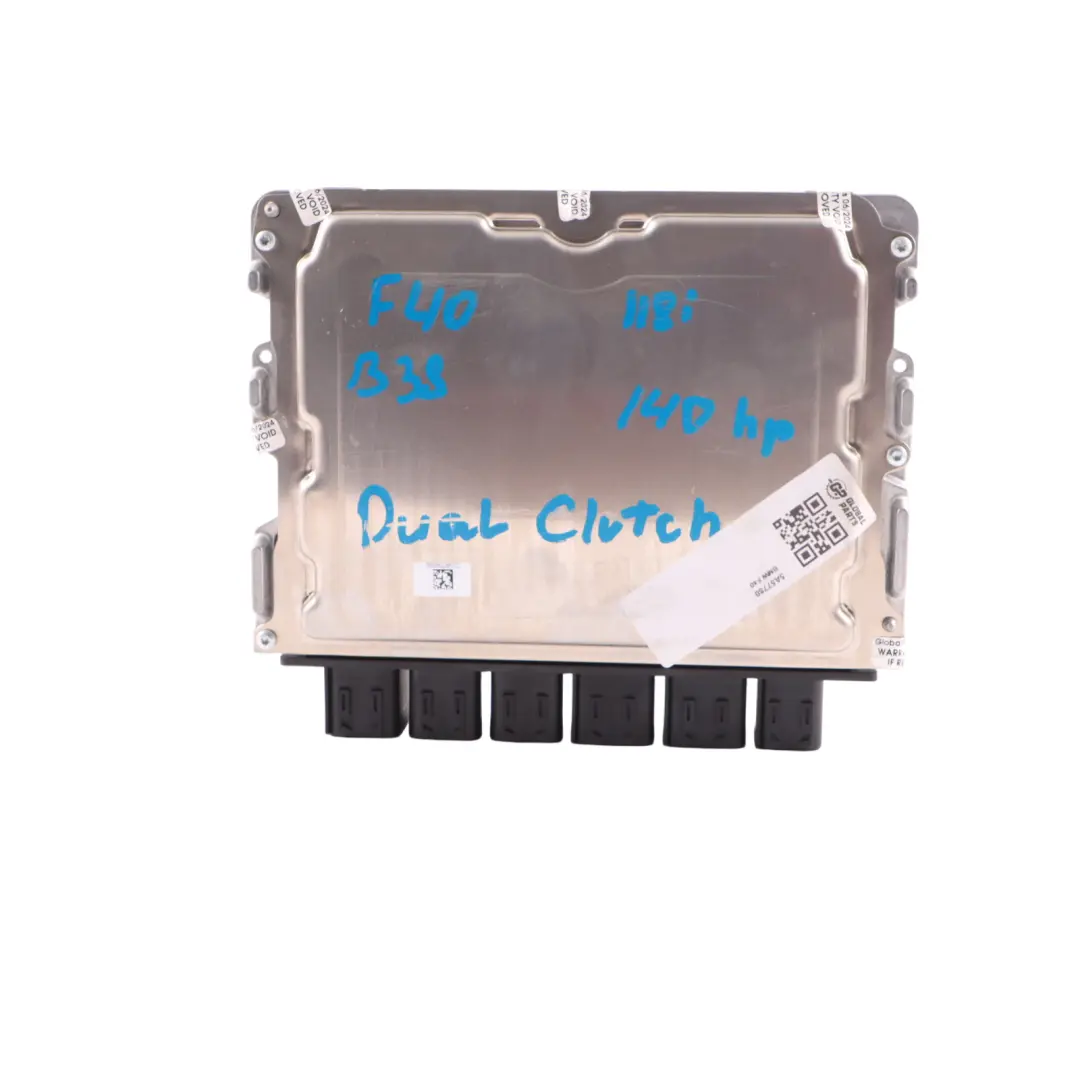 B38 Engine Control Unit Module ECU Dual Clutch Gearbox to BMW F40 118i with Part number 5A57780 BMW F40 118i B38 Engine Control Unit Module ECU Dual Clutch Gearbox - SKU 5A57780 - Part number 5A57780