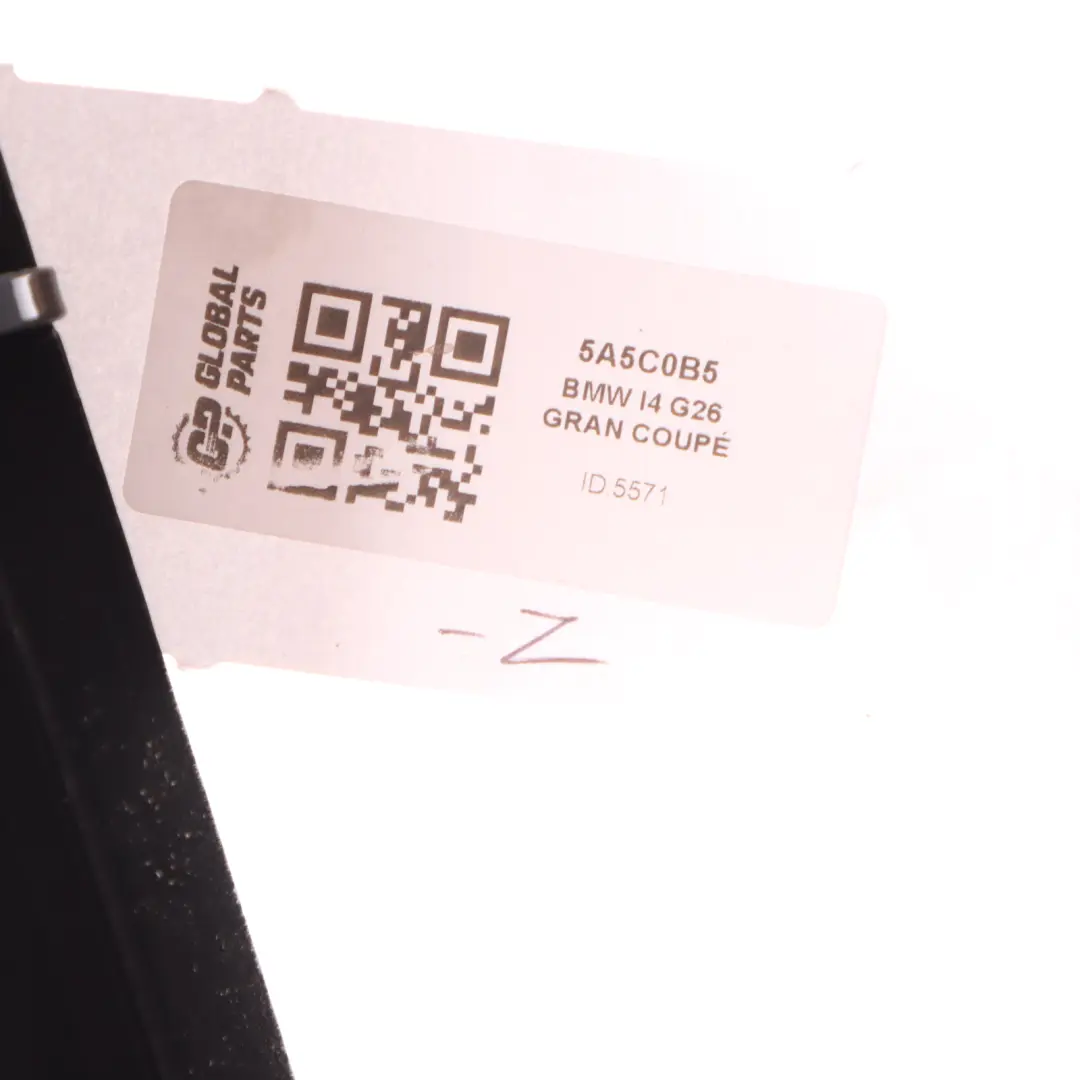 Window Seal Door Rear Left N/S Weatherstrip Gasket Rubber to BMW G26 with Part number 5A5C0B5 BMW G26 Window Seal Door Rear Left N/S Weatherstrip Gasket Rubber - SKU 5A5C0B5 - Part number 5A5C0B5