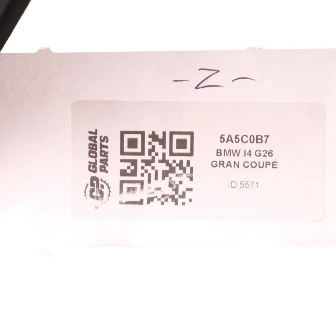 Fensterdichtung Tür Vorne Links Gummi für BMW G26 mit Teilenummer 5A5C0B7 BMW G26 Fensterdichtung Tür Vorne Links Gummi - SKU 5A5C0B7 - Teilenummer 5A5C0B7
