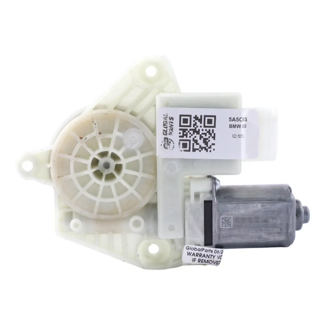  Window Motor BMW X3 G01 X4 G02 G30 G31 Front Right O/S Lifter Regulator - SKU 5A5C893 - Part number 5A5C893
