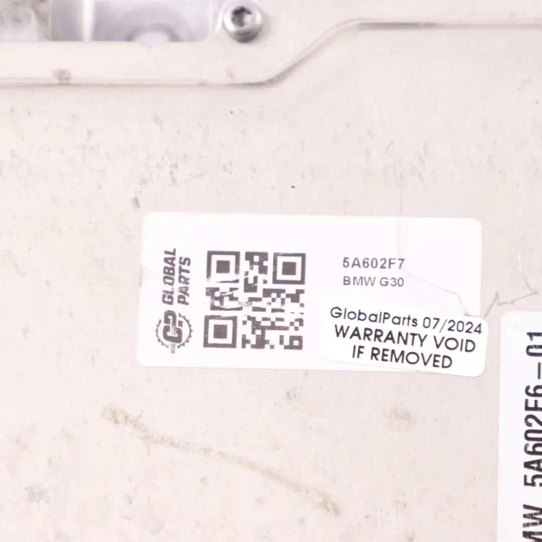 Charging Module Control Unit 5A602F6 to BMW G11 G30 G31 Comfort with Part number 5A602F7 BMW G11 G30 G31 Comfort Charging Module Control Unit 5A602F6 - SKU 5A602F7 - Part number 5A602F7