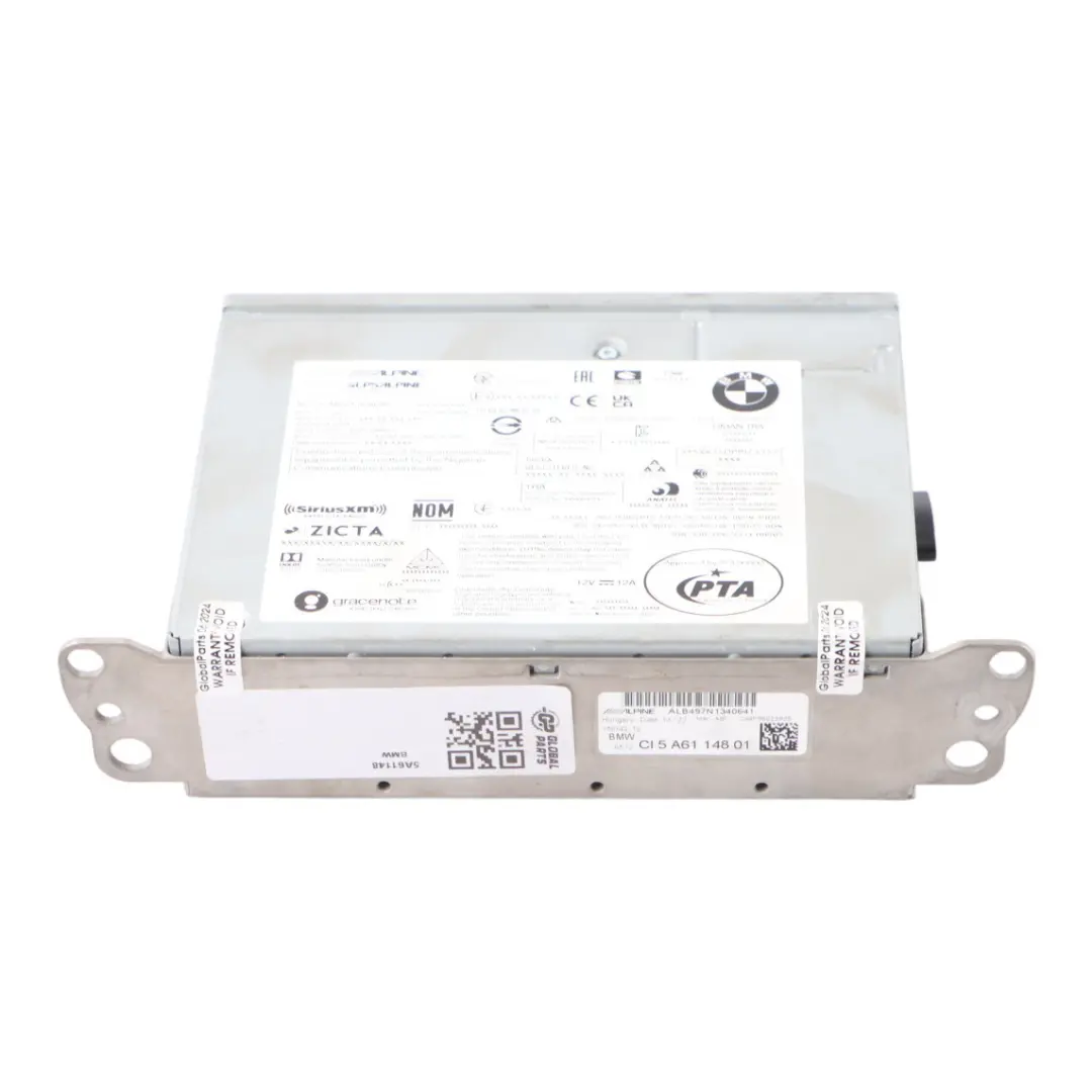 Head Unit BMW F40 F44 Radio Player Navigation Control Module Alpine to with Part number 5A61148 Head Unit BMW F40 F44 Radio Player Navigation Control Module Alpine - SKU 5A61148 - Part number 5A61148