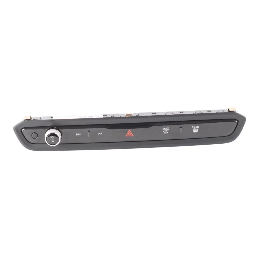 BMW G20 G21 G22 LCI Air Conditioning Radio Audio Control Panel Hazard - SKU 5A63F19 - Part number 5A63F19