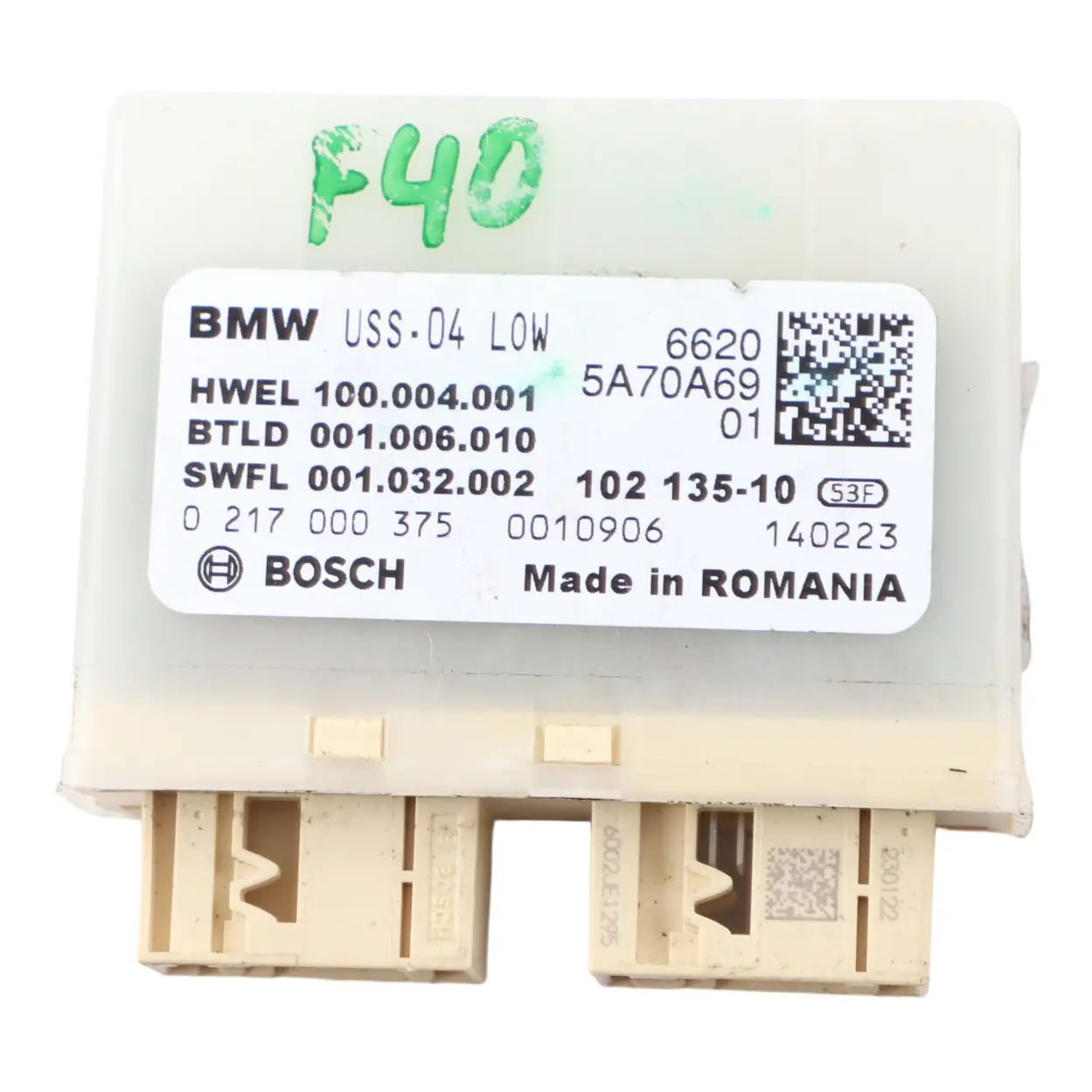 BMW F40 Módulo De Aparcamiento Confort Unidad De Control ECU 5A70A69