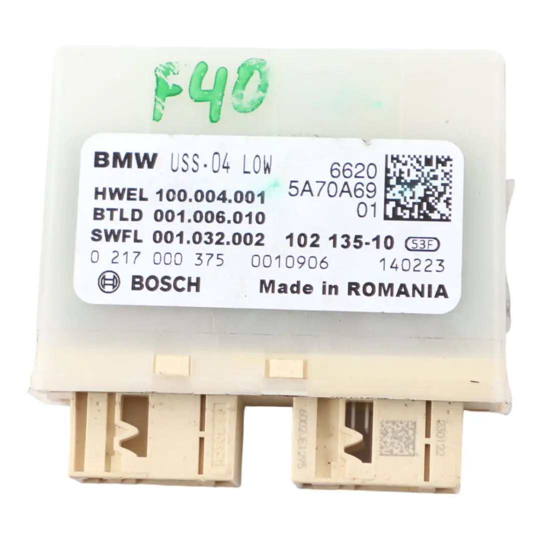 BMW F40 Parking Module Comfort Control Unit ECU - SKU 5A70A69 - Part number 5A70A69