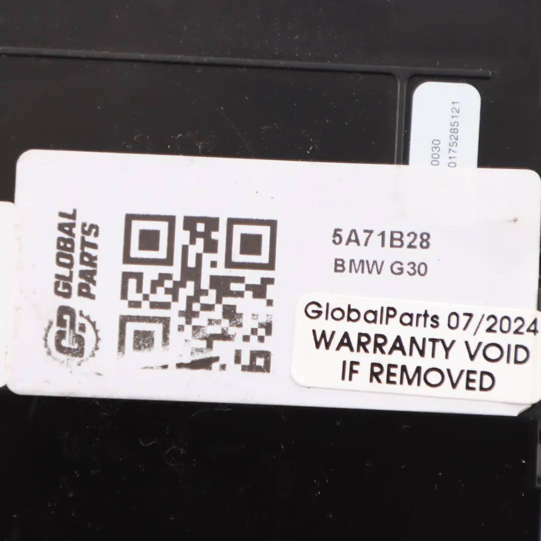 Conditioning Heating Control Module Unit to BMW G30 Air with Part number 5A71B28 BMW G30 Air Conditioning Heating Control Module Unit - SKU 5A71B28 - Part number 5A71B28