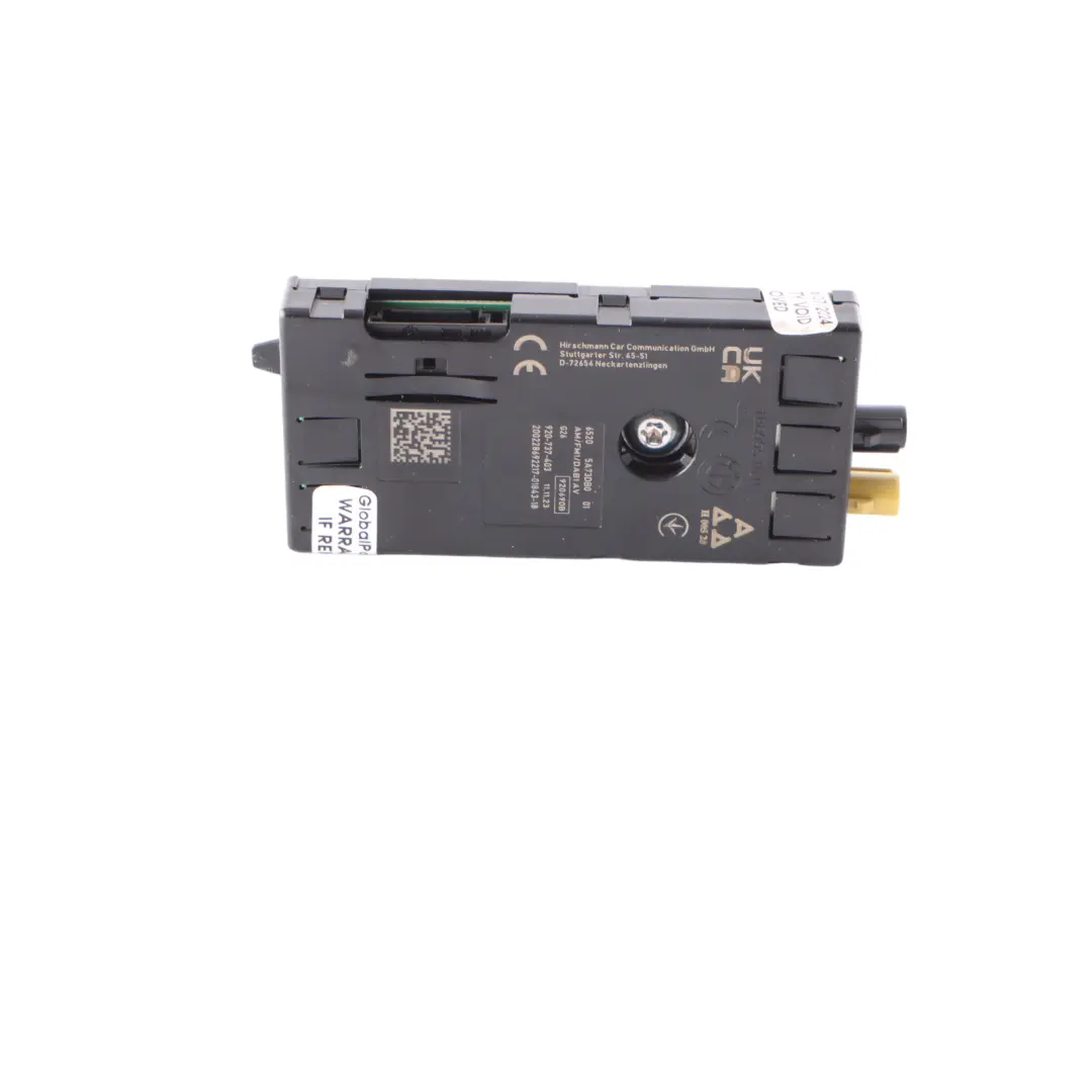 Antenna Amplifier BMW G26 Aerial Diversity Booster Control Unit to with Part number 5A73DB0 Antenna Amplifier BMW G26 Aerial Diversity Booster Control Unit - SKU 5A73DB0 - Part number 5A73DB0