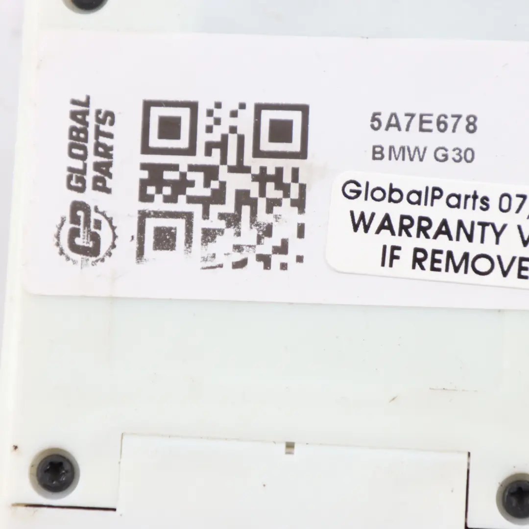 Telematics Communication Control Module Unit to BMW G30 G31 with Part number 5A7E678 BMW G30 G31 Telematics Communication Control Module Unit - SKU 5A7E678 - Part number 5A7E678