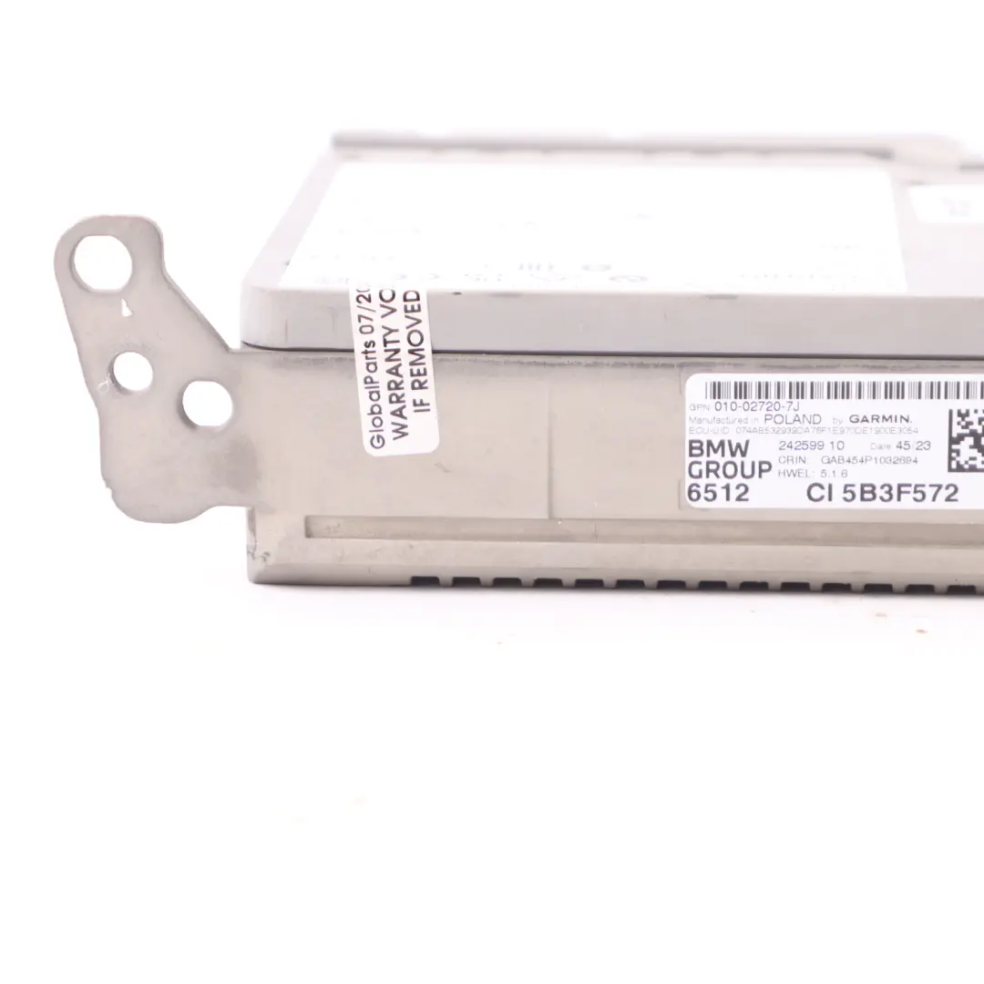 BMW G26 Head Unit Navigation Audio Player Radio Sat Nav Module - SKU 5B3F572 - Part number 5B3F572