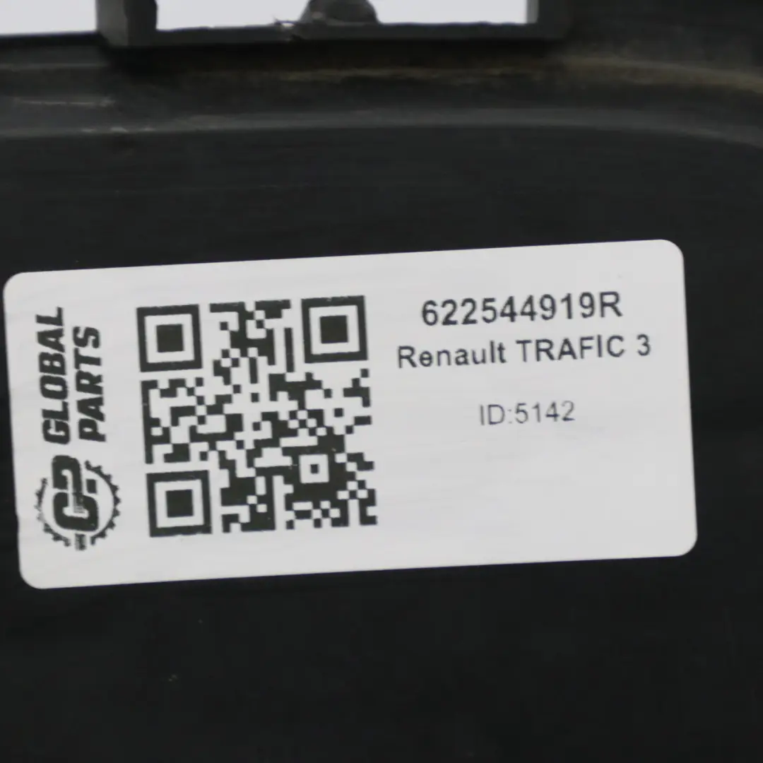 Kratka Dolny Grill Przedniego Zderzaka do Renault Trafic 3 o numerze 622544919R Renault Trafic 3 Kratka Dolny Grill Przedniego Zderzaka - SKU 622544919R - Numer Części 622544919R