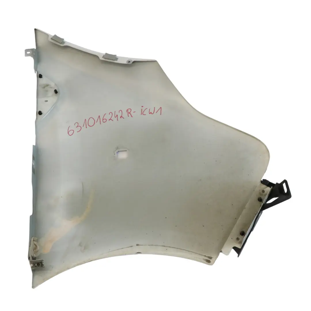 Panel Lateral Delantero Izquierdo Guardabarros Blanco Hielo para Renault Trafic III con número de pieza 631016242R-ICW1 Renault Trafic III Panel Lateral Delantero Izquierdo Guardabarros Blanco Hielo - SKU 631016242R-ICW1 - Número de pieza 631016242R-ICW1