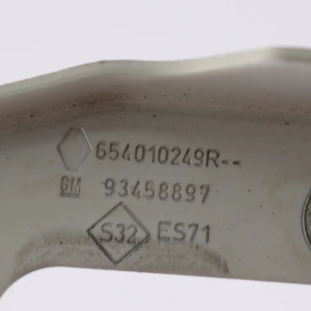 Zawias Maski Lewy Biały 654010551R do Renault Trafic 3 o numerze 654010551R-ICW Renault Trafic 3 Zawias Maski Lewy Biały 654010551R - SKU 654010551R-ICW - Numer Części 654010551R-ICW