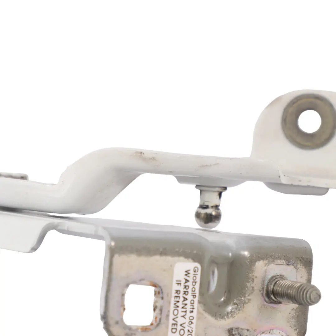 Bonnet Hinge Left N/S Ice White - 389 654010551R to Renault Trafic 3 with Part number 654010551R-ICW Renault Trafic 3 Bonnet Hinge Left N/S Ice White - 389 654010551R - SKU 654010551R-ICW - Part number 654010551R-ICW