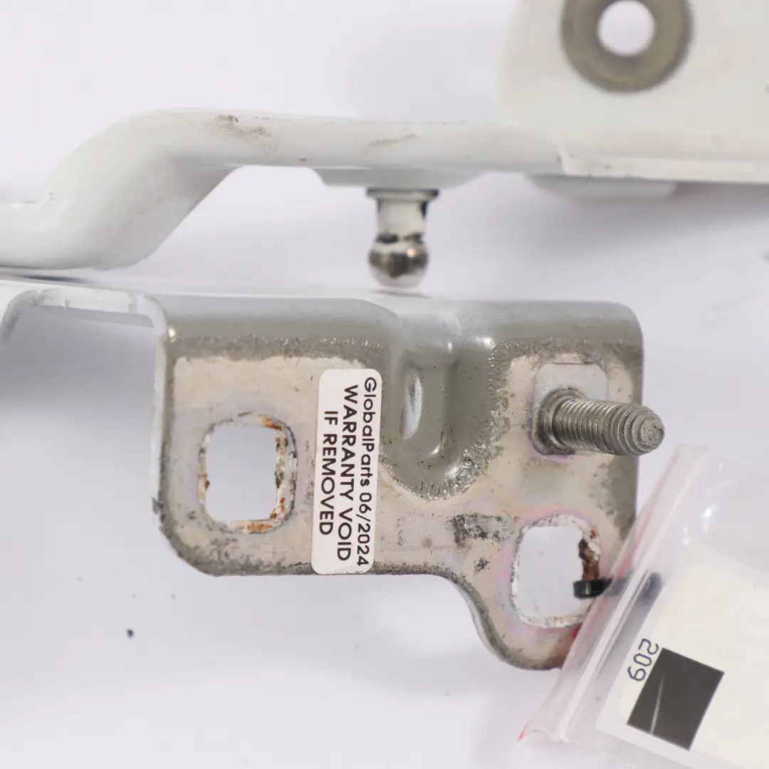 Bonnet Hinge Left N/S Ice White - 389 654010551R to Renault Trafic 3 with Part number 654010551R-ICW Renault Trafic 3 Bonnet Hinge Left N/S Ice White - 389 654010551R - SKU 654010551R-ICW - Part number 654010551R-ICW