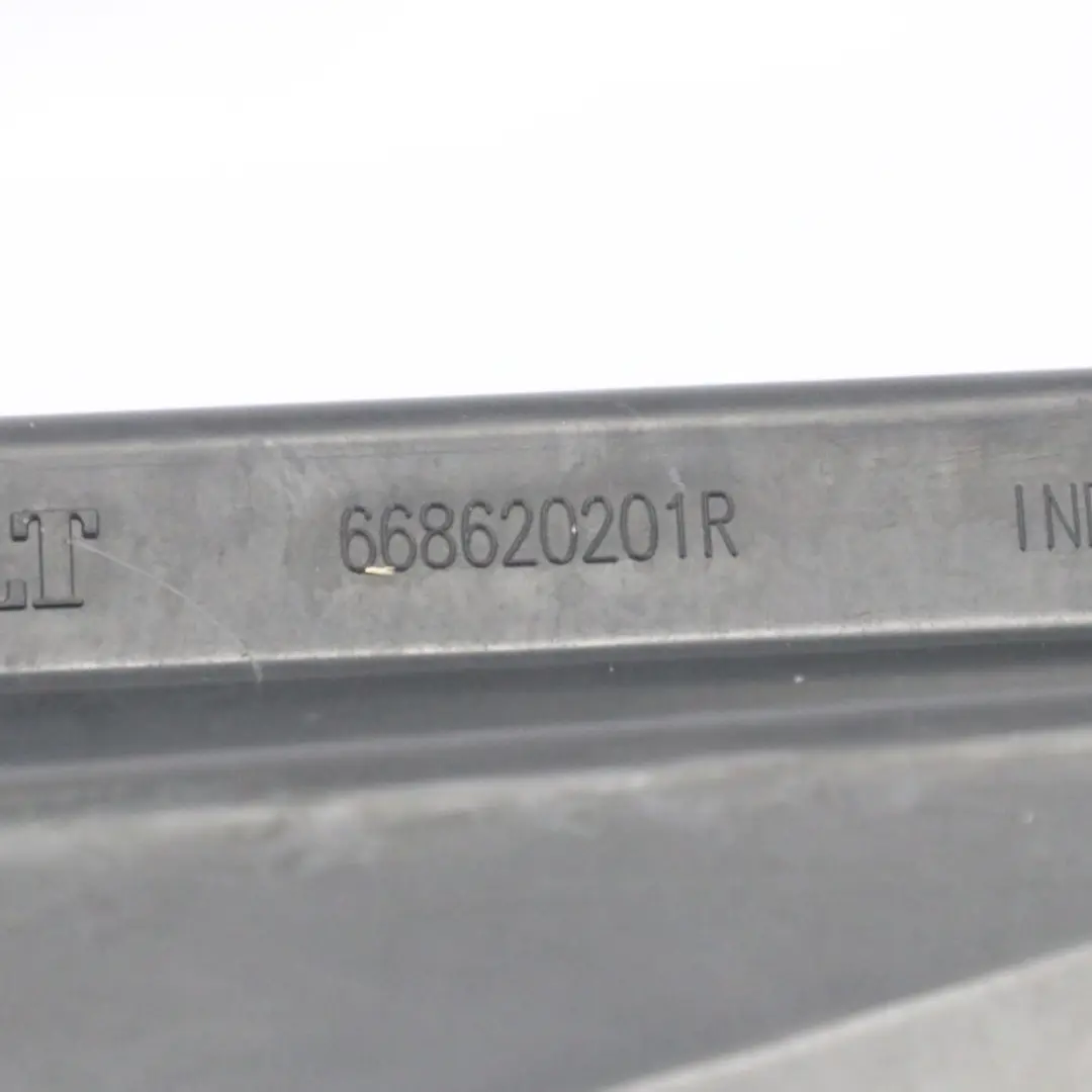 Abdeckung Lufteinlass Gehäuse Vorne Rechts für Renault Trafic III mit Teilenummer 668620201R Renault Trafic III Abdeckung Lufteinlass Gehäuse Vorne Rechts - SKU 668620201R - Teilenummer 668620201R