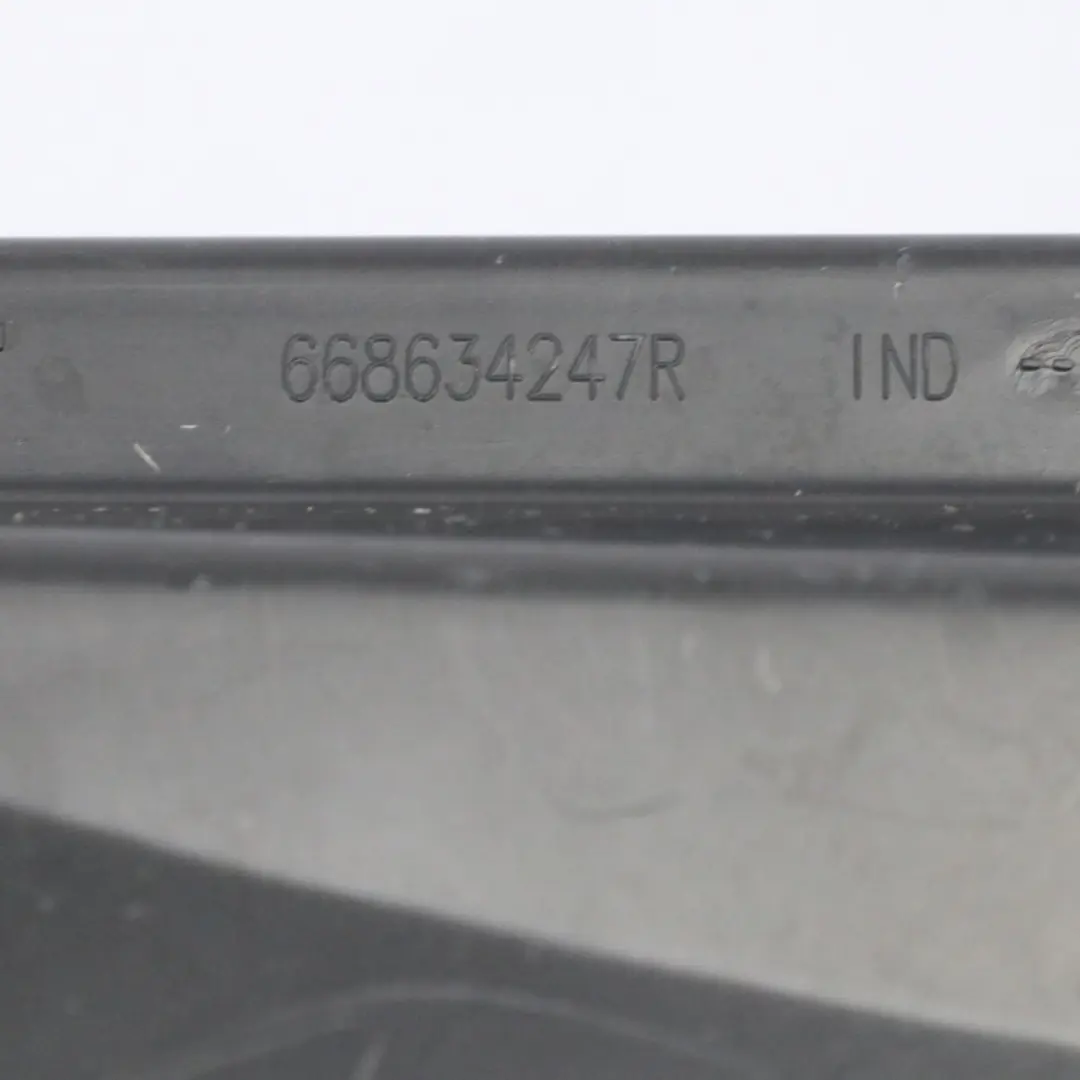 Renault Trafic III Vivaro B Pannello parabrezza anteriore sinistro - SKU 668634247R - Numero di parte 668634247R