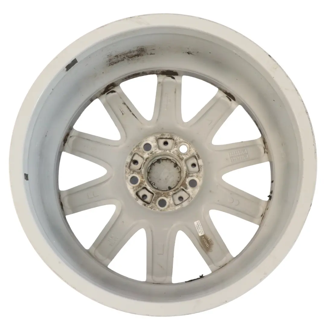 Vorderseite Silber Felge 19" Sternspeiche 95 ET:24 9J für BMW E65 mit Teilenummer 6753241 BMW E65 Vorderseite Silber Felge 19" Sternspeiche 95 ET:24 9J - SKU 6753241-2 - Teilenummer 6753241