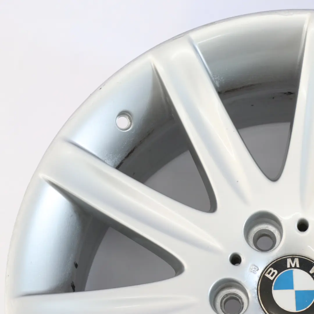 BMW E65 Roue avant argentée Jante en alliage 19" Star Spoke 95 ET:24 9J - SKU 6753241-2 - Numéro de pièce 6753241
