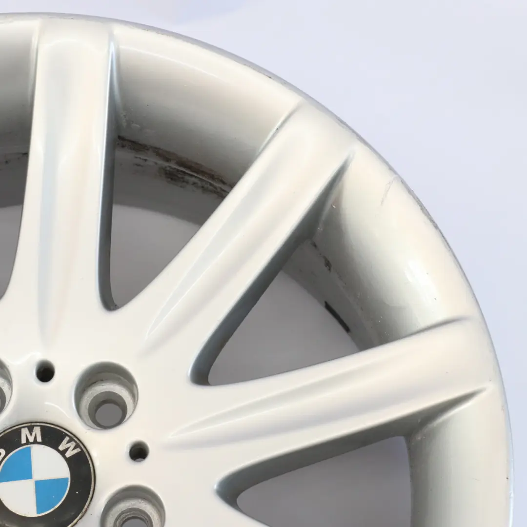 BMW E65 llanta delantera de aleación de plata 19 "Star Spoke 95 ET:24 9J - SKU 6753241-2 - Número de pieza 6753241